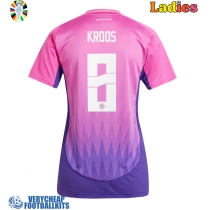 Germany Toni Kroos #8 Replica Away Shirt Ladies Euro 2024 Short Sleeve